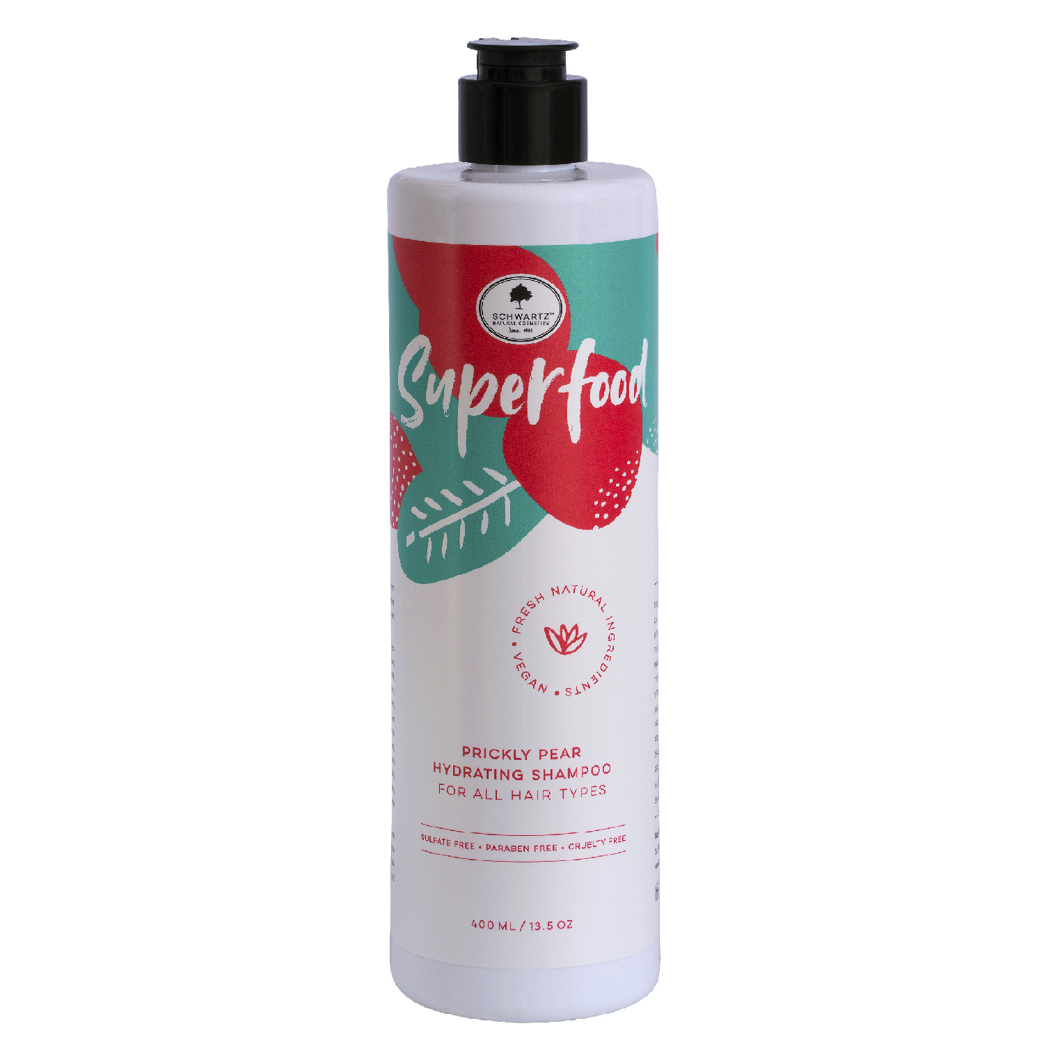 Kan ikke lide Plaske Pompeji Prickly Pear Hydrating Shampoo - Schwartz Natural Cosmetics